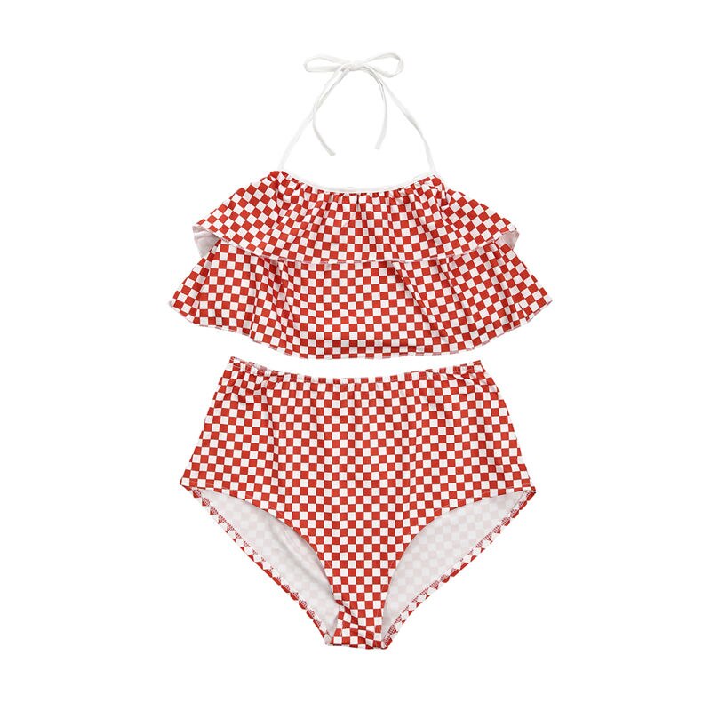 Summer Family Matching Mama & Kids Dress Set