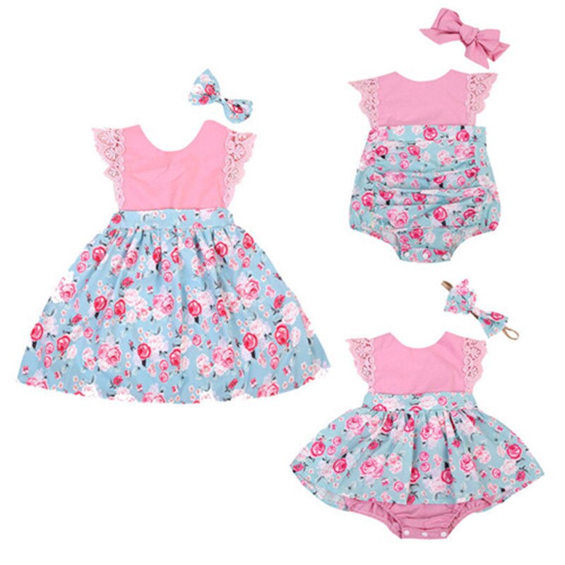 Baby & Toddler Girls Lace Romper – Elegant One-Piece