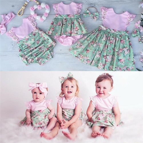 Baby & Toddler Girls Lace Romper – Elegant One-Piece